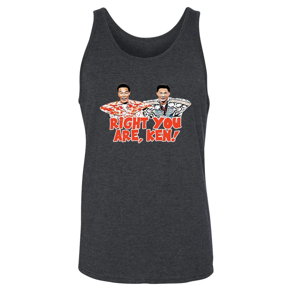 Unisex Jersey Tank - XBUZ44M9 - Dark Grey Heather - 6