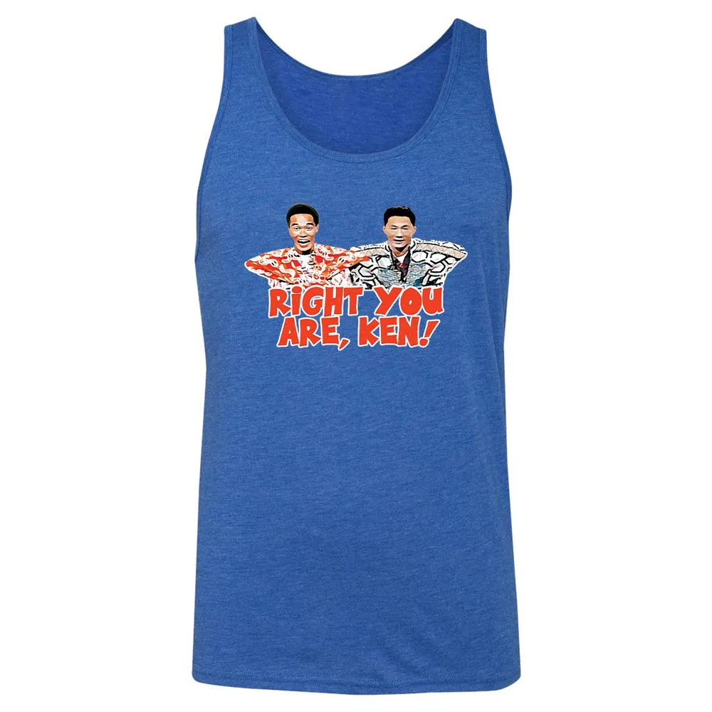 Unisex Jersey Tank - XBUZ44M9 - True Royal Triblend - 12