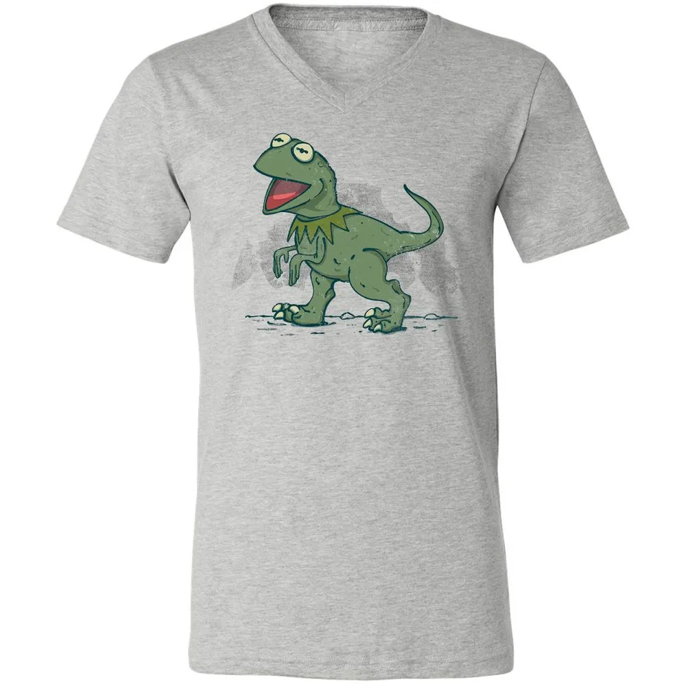 Unisex V-Neck T-Shirt - N9DV84NF - Athletic Heather - 7
