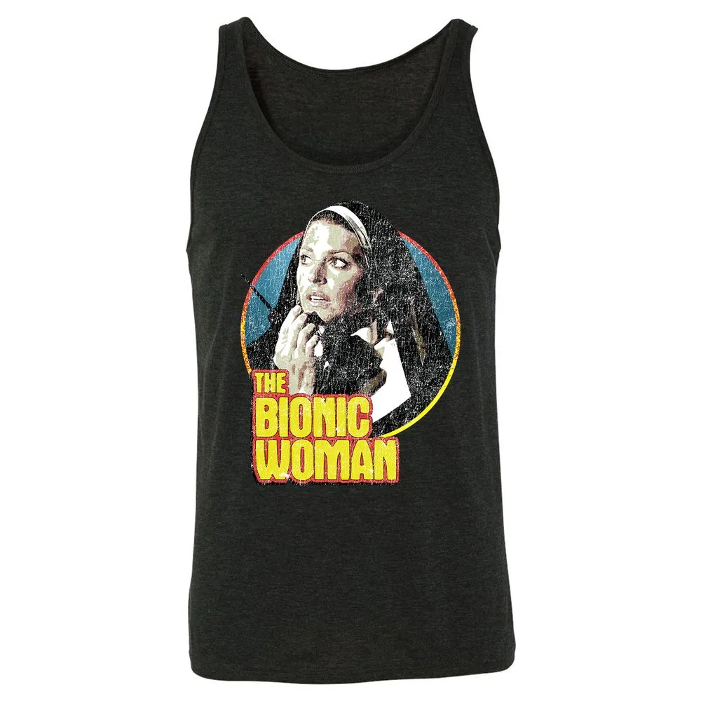 Unisex Jersey Tank - ELBFKDNQ - Charcoal Black Triblend - 5