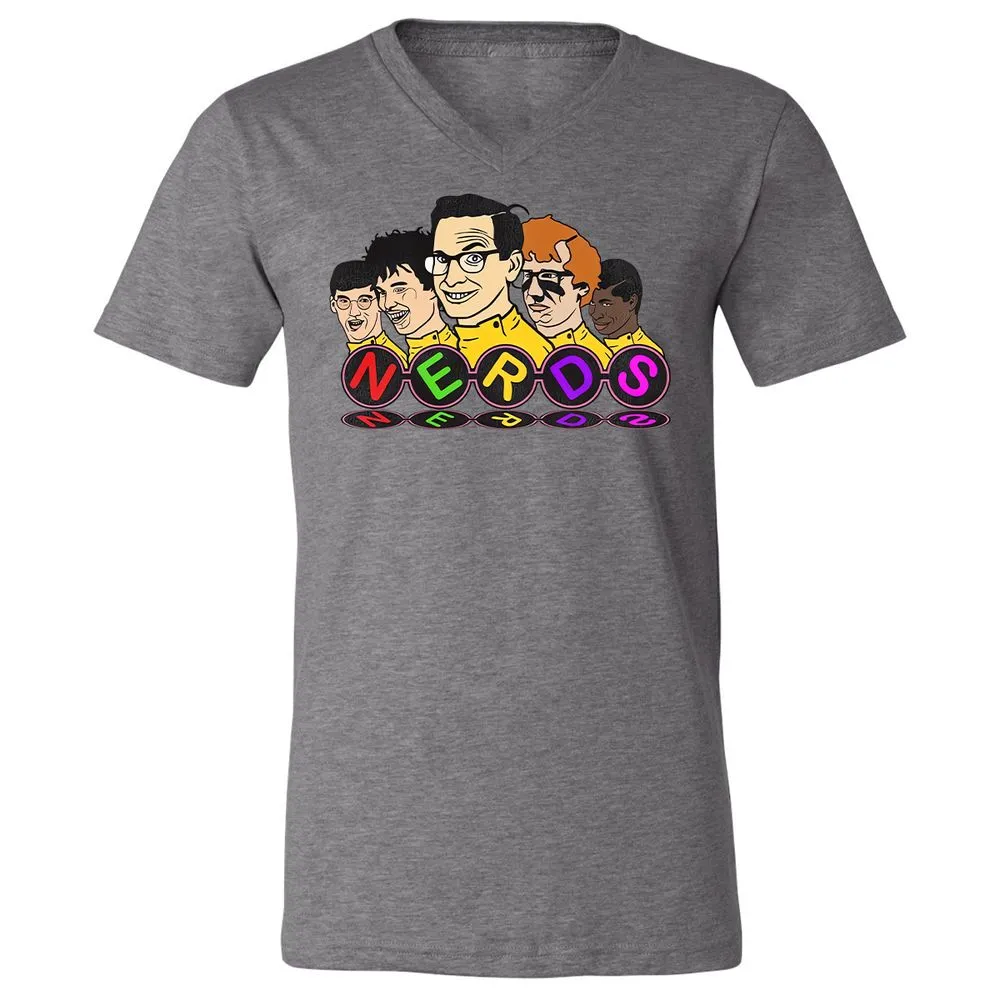 Unisex V-Neck T-Shirt - 72EFL3T2 - Deep Heather - 13