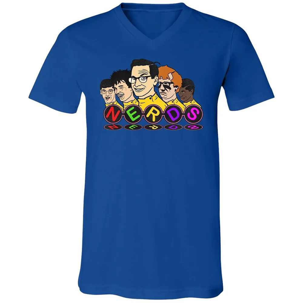 Unisex V-Neck T-Shirt - 72EFL3T2 - True Royal - 4