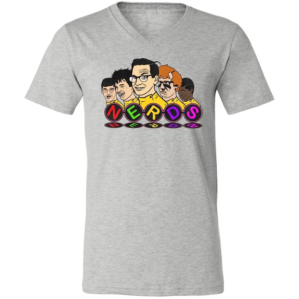 Unisex V-Neck T-Shirt - 72EFL3T2 - Athletic Heather - 7