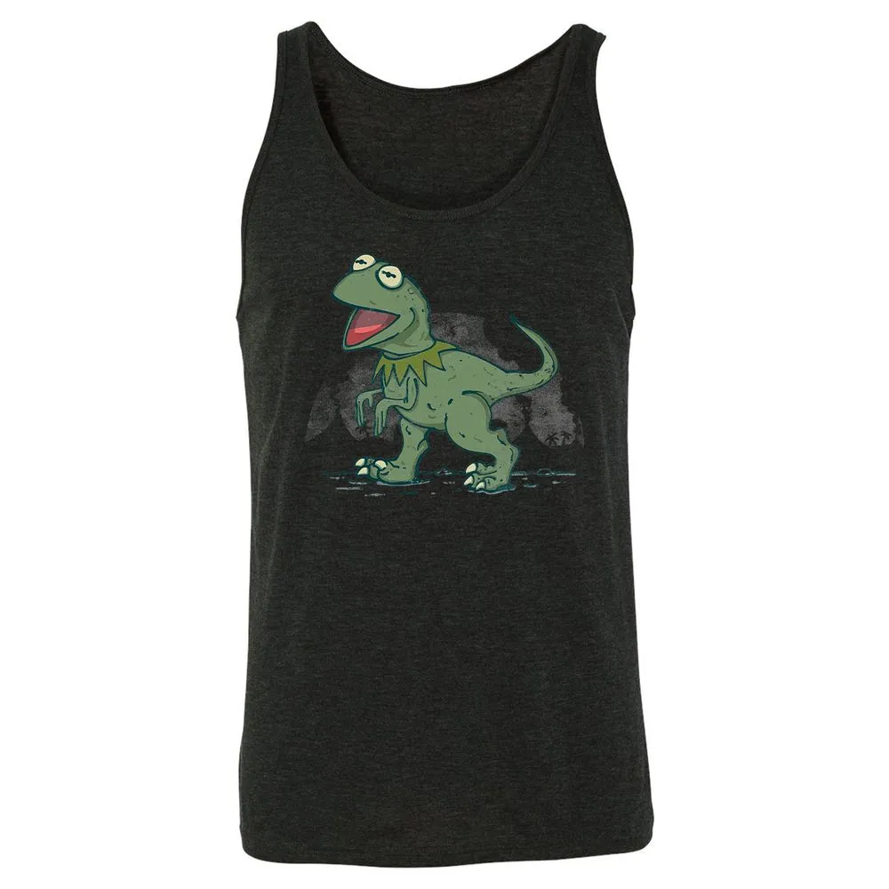 Unisex Jersey Tank - KNTKSKSX - Charcoal Black Triblend - 5