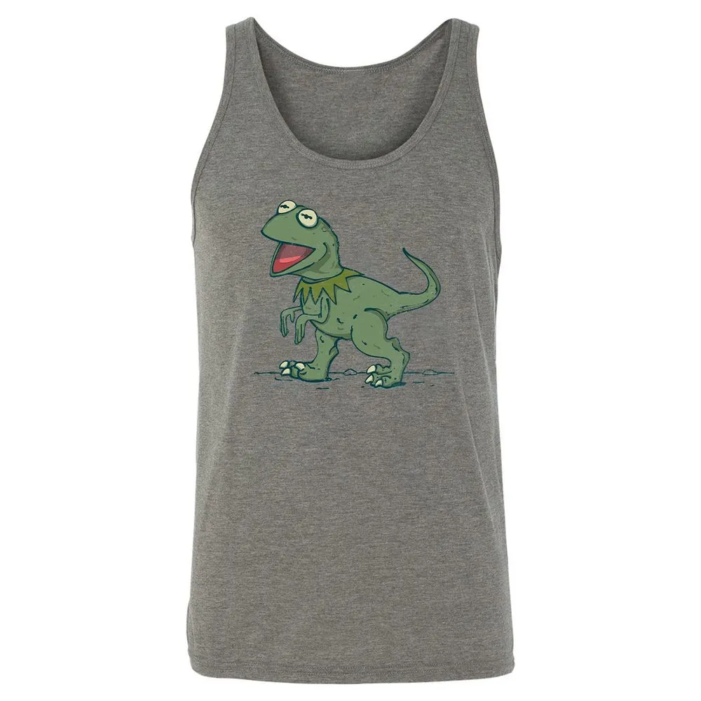 Unisex Jersey Tank - KNTKSKSX - Grey Triblend - 2