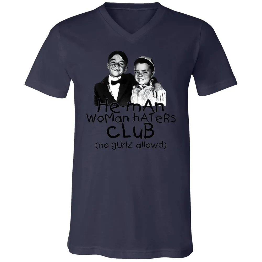 Unisex V-Neck T-Shirt - 57WUGRGC - Navy - 9