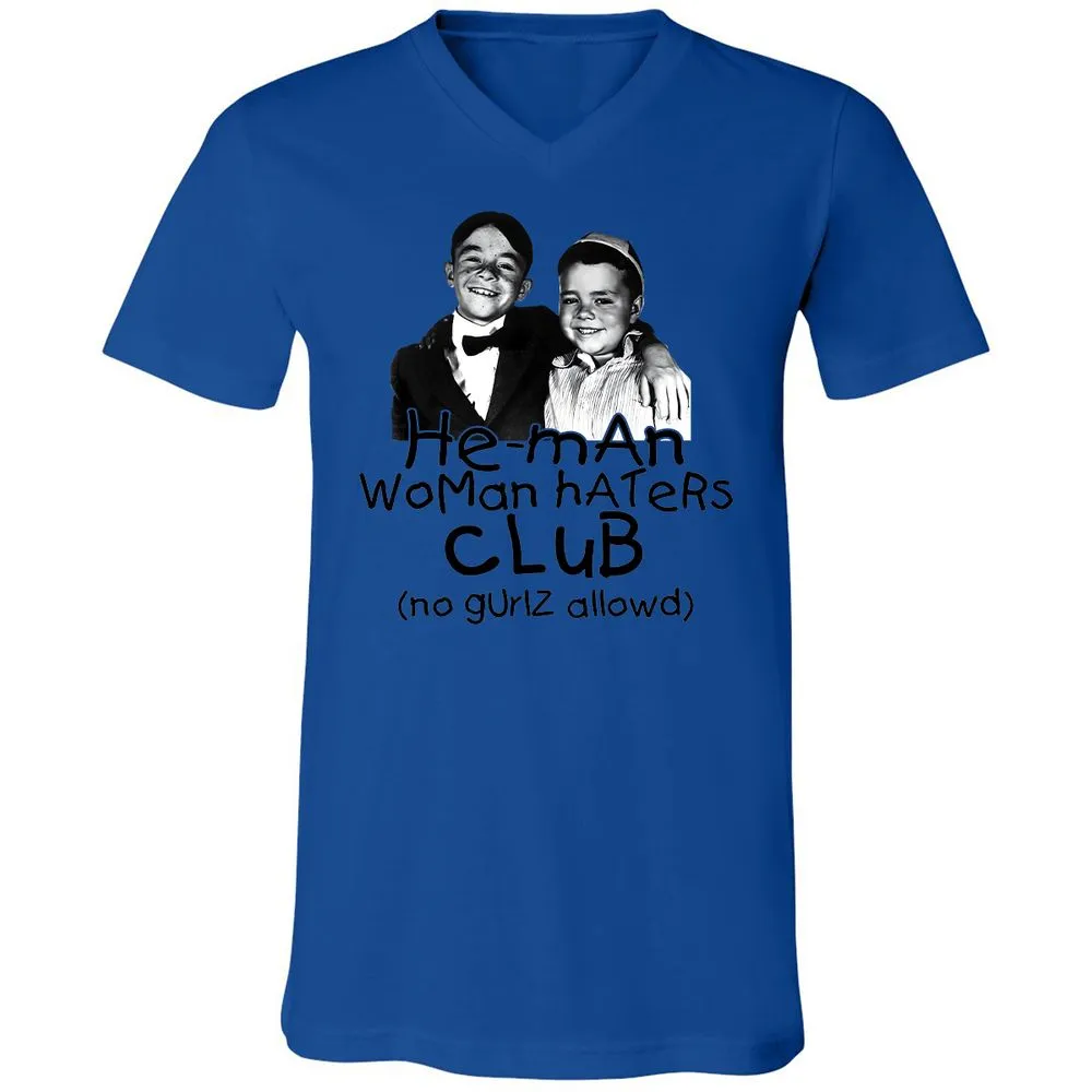 Unisex V-Neck T-Shirt - 57WUGRGC - True Royal - 4