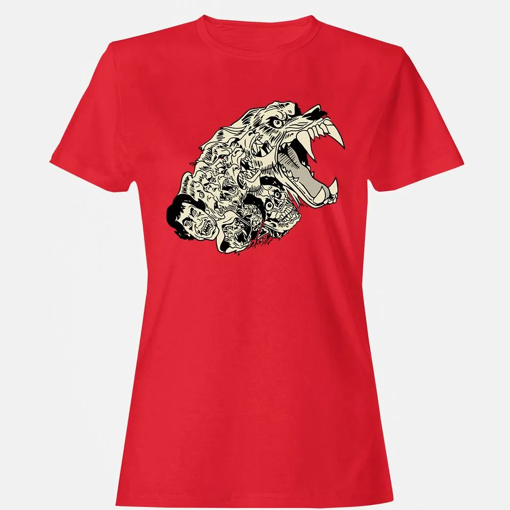 Women's T-Shirt - JCLAM6J1 - Red - 13