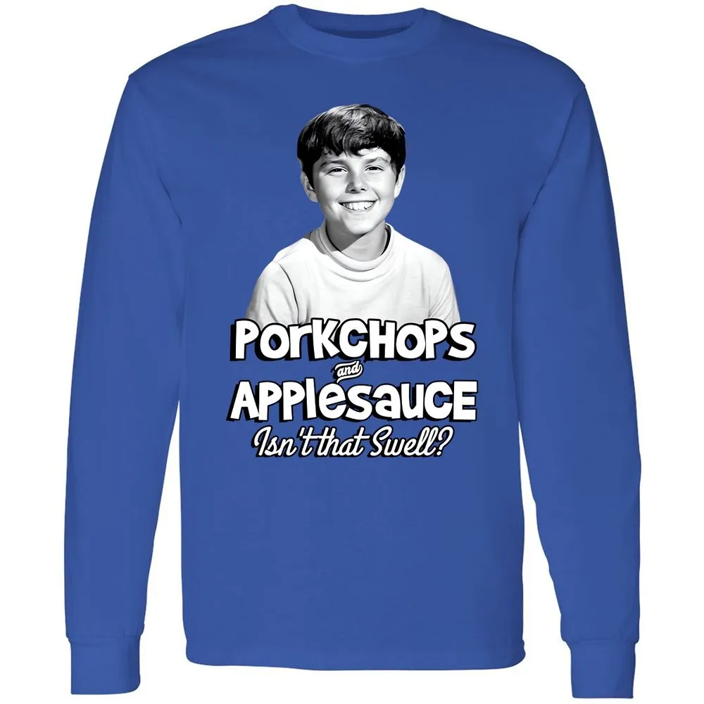 Long Sleeve T-Shirt - 6QBJBGQ5 - Royal - 4