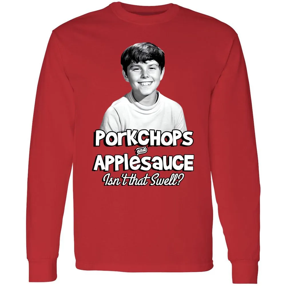 Long Sleeve T-Shirt - 6QBJBGQ5 - Red - 14
