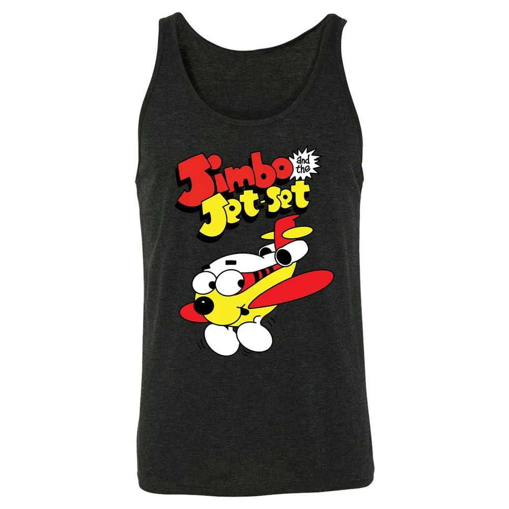 Unisex Jersey Tank - 32K4UEQP - Charcoal Black Triblend - 5
