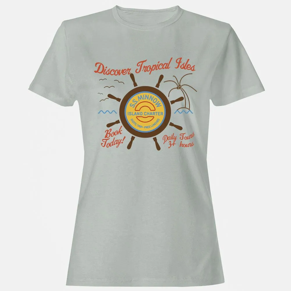 Women's T-Shirt - T3SH5TJ9 - Ash - 2