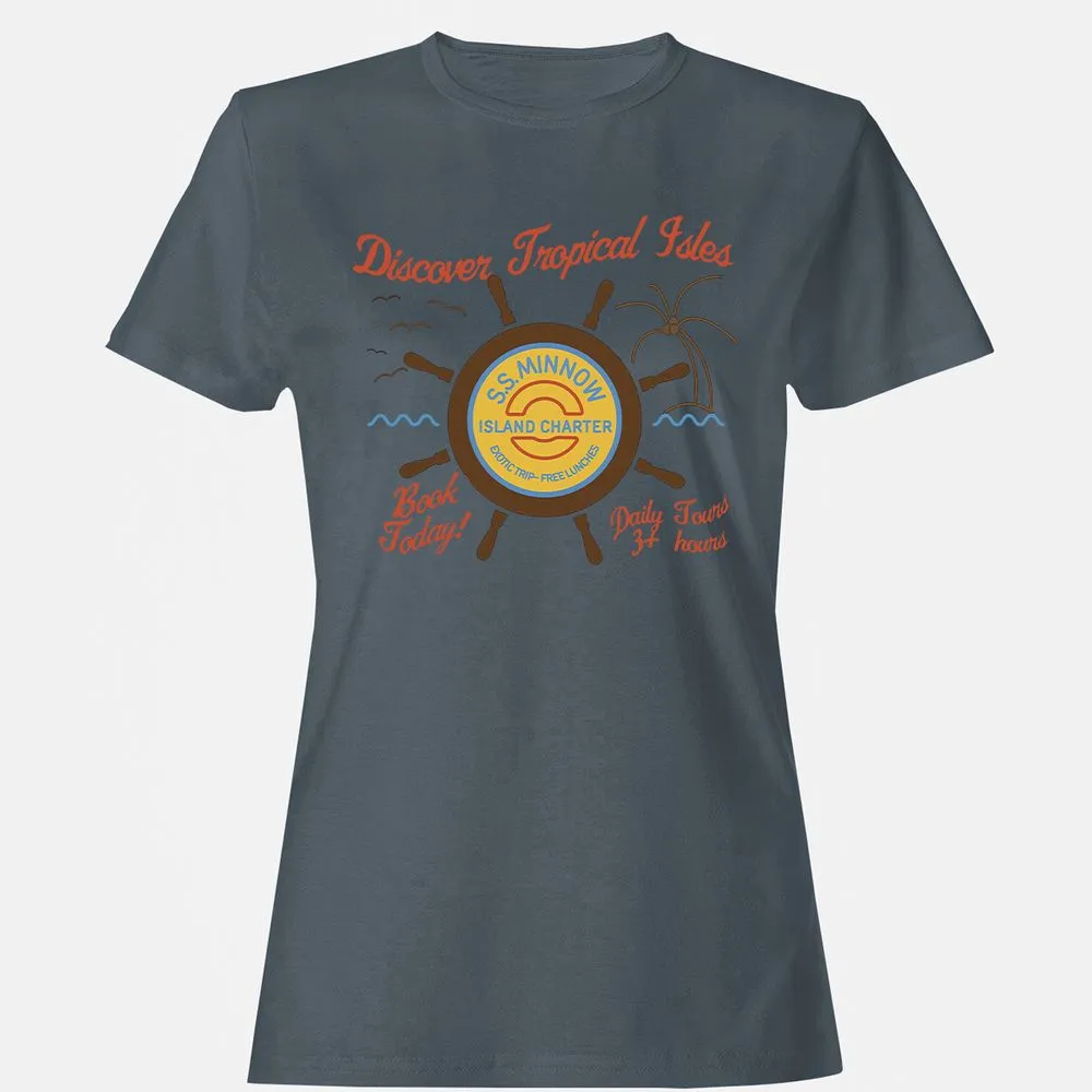 Women's T-Shirt - T3SH5TJ9 - Charcoal - 3