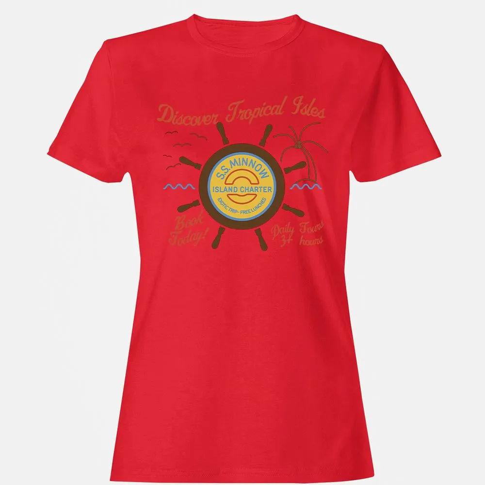 Women's T-Shirt - T3SH5TJ9 - Red - 13