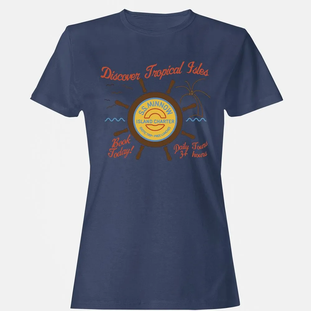 Women's T-Shirt - T3SH5TJ9 - Navy - 10