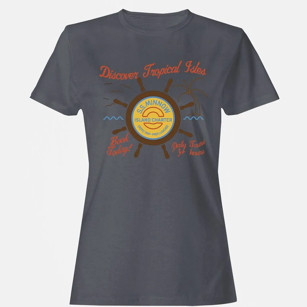 Women's T-Shirt - T3SH5TJ9 - Dark Heather - 5