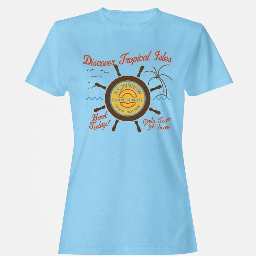 Women's T-Shirt - T3SH5TJ9 - Light Blue - 8