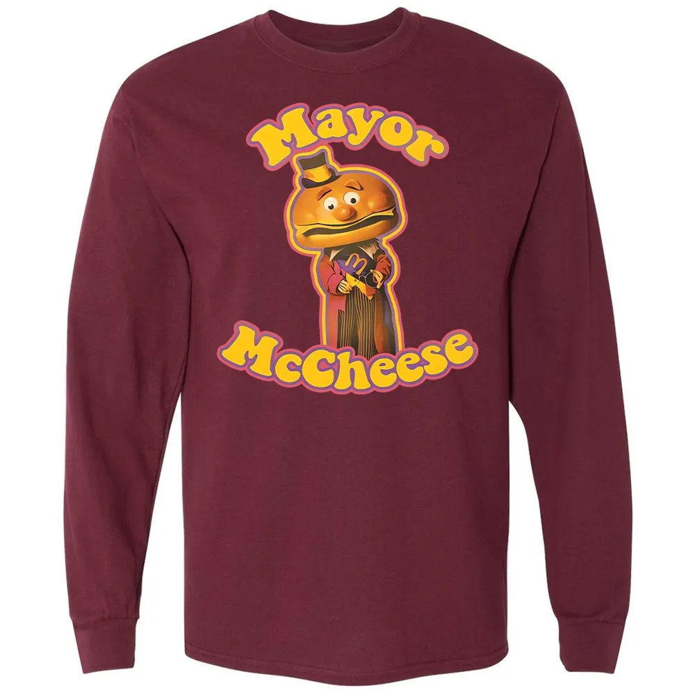 Long Sleeve T-Shirt - GD6CKUUX - Maroon - 11