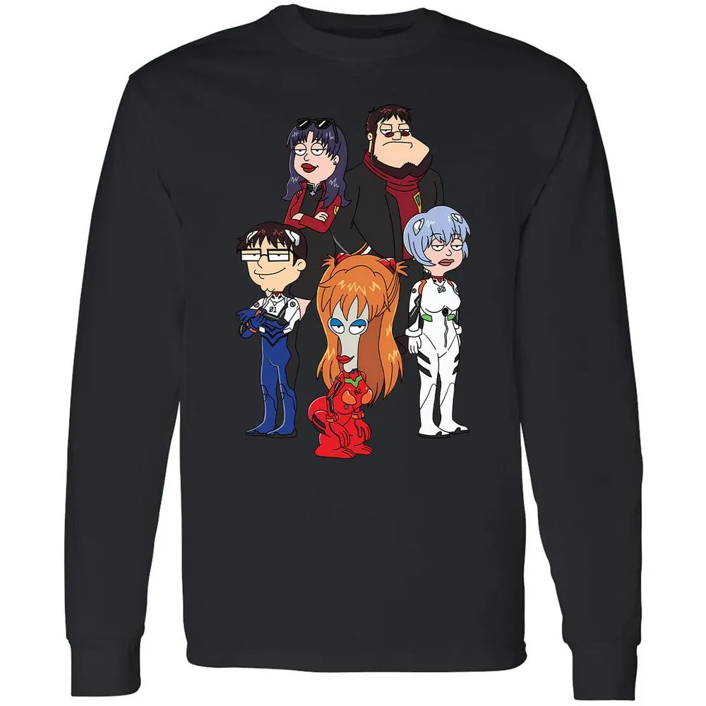 Long Sleeve T-Shirt - 8KGMSC4T - Black - 16