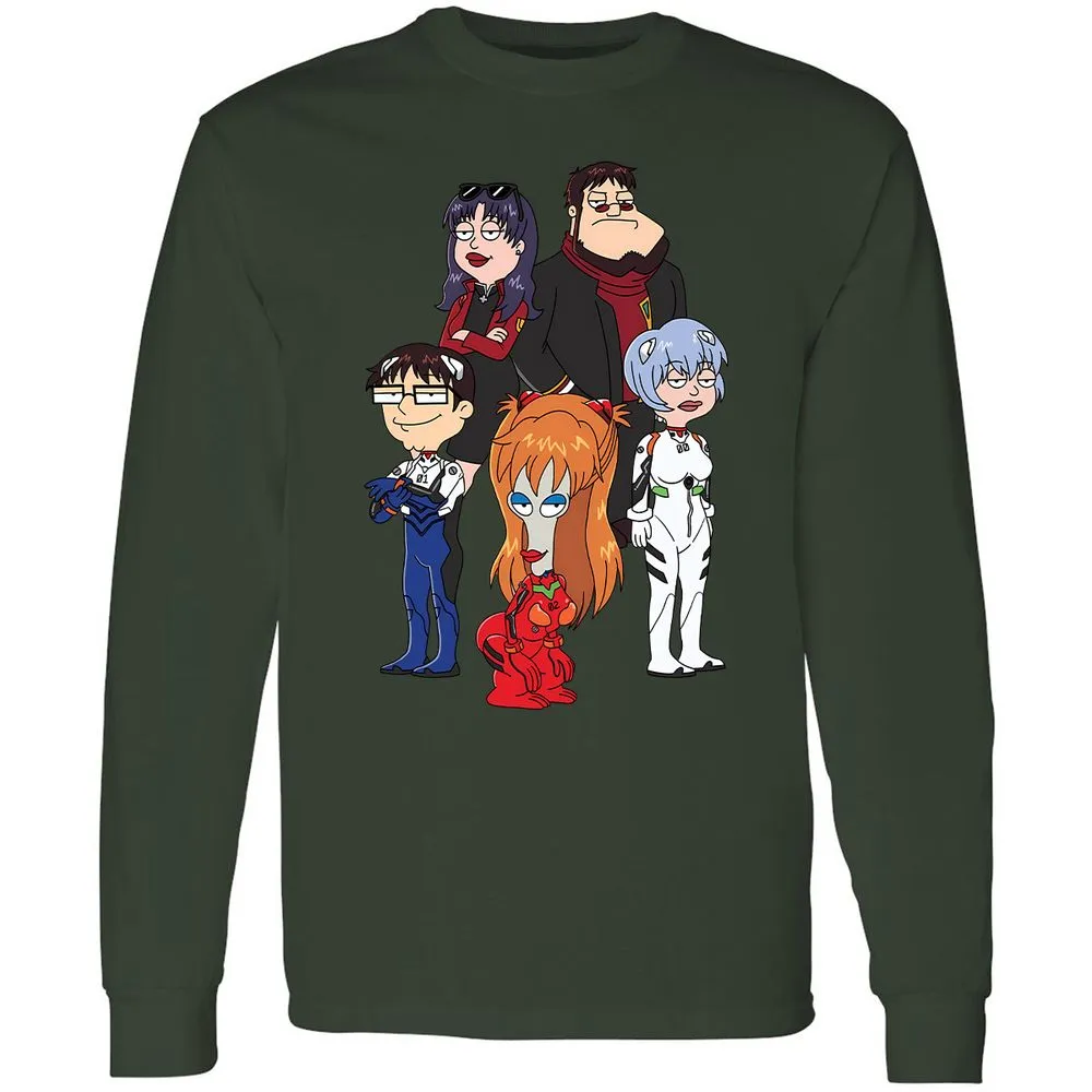 Long Sleeve T-Shirt - 8KGMSC4T - Forest Green - 8
