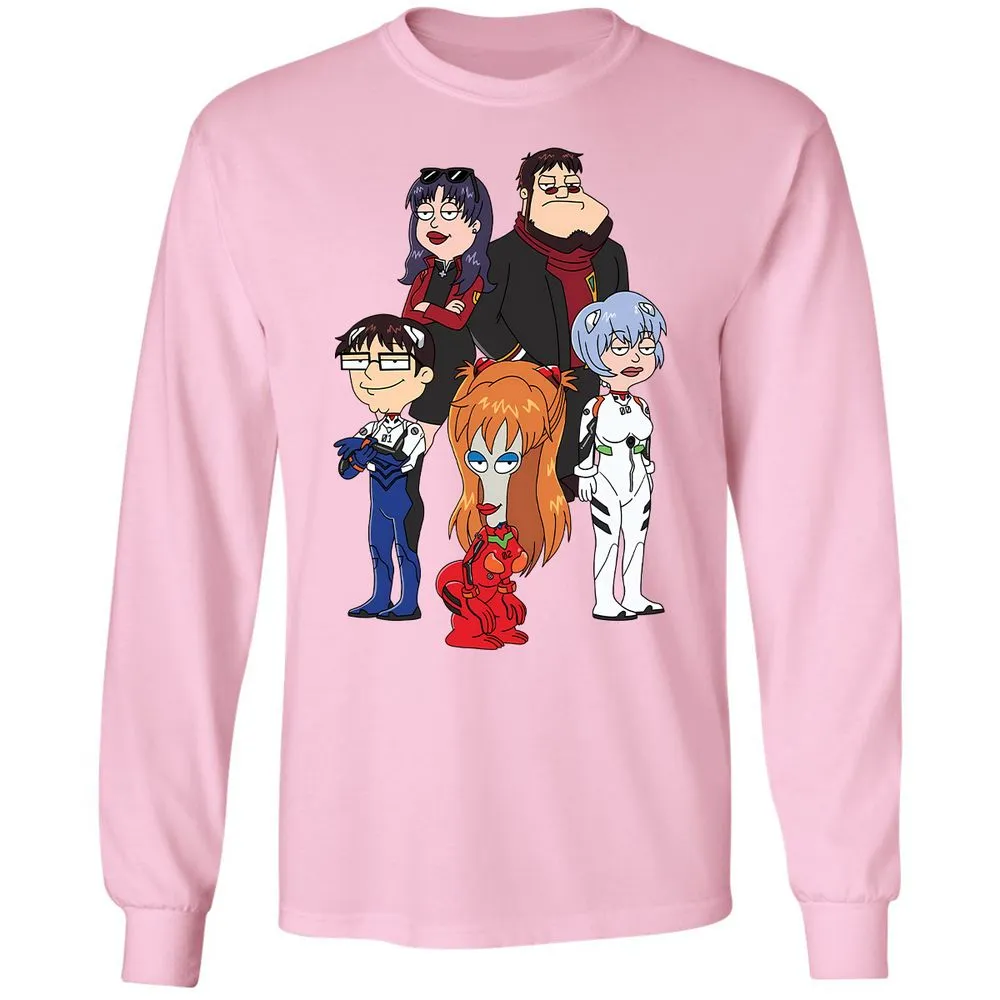 Long Sleeve T-Shirt - 8KGMSC4T - Light Pink - 3