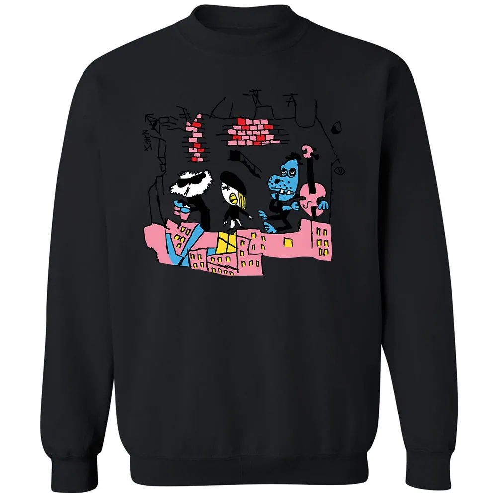 Classic Unisex Sweatshirt - YUB7WH7H - Black - 12