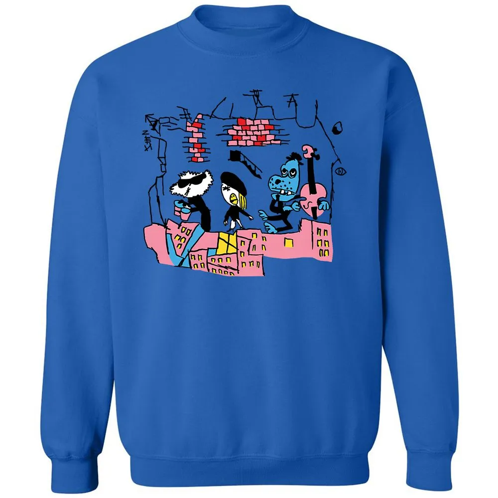 Classic Unisex Sweatshirt - YUB7WH7H - Royal - 9