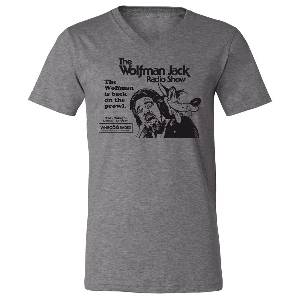 Unisex V-Neck T-Shirt - VGHV4GRX - Deep Heather - 13