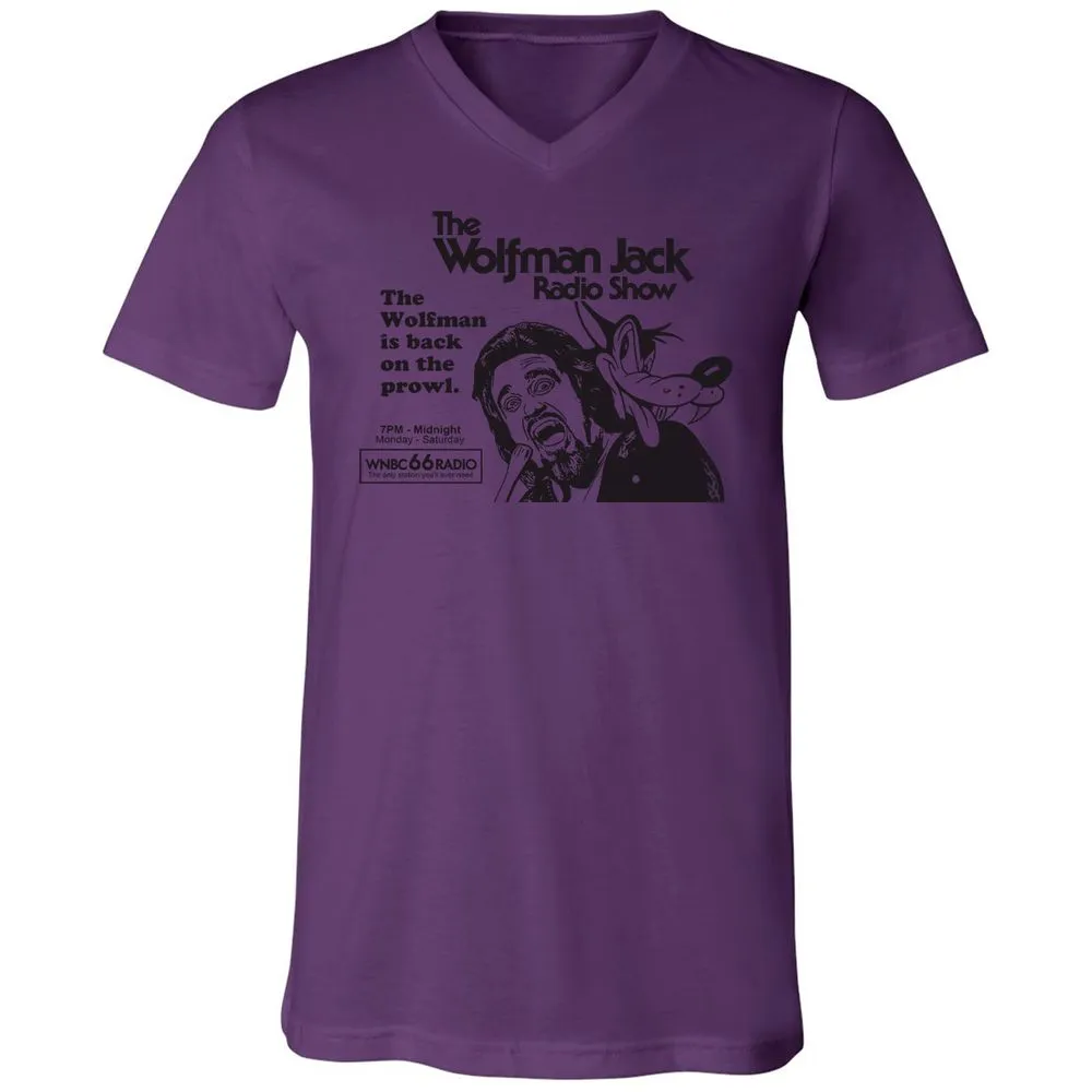 Unisex V-Neck T-Shirt - VGHV4GRX - Team Purple - 2