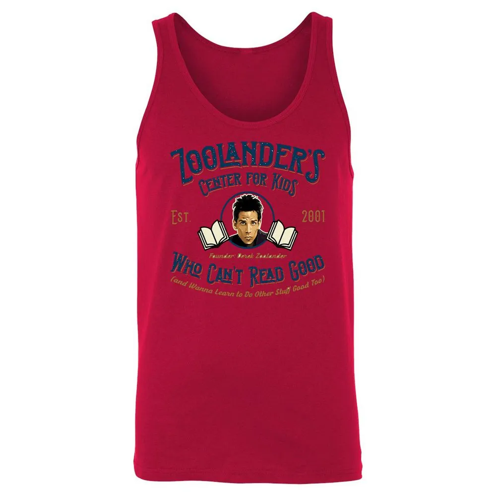Unisex Jersey Tank - L21ZZRA6 - Red - 11