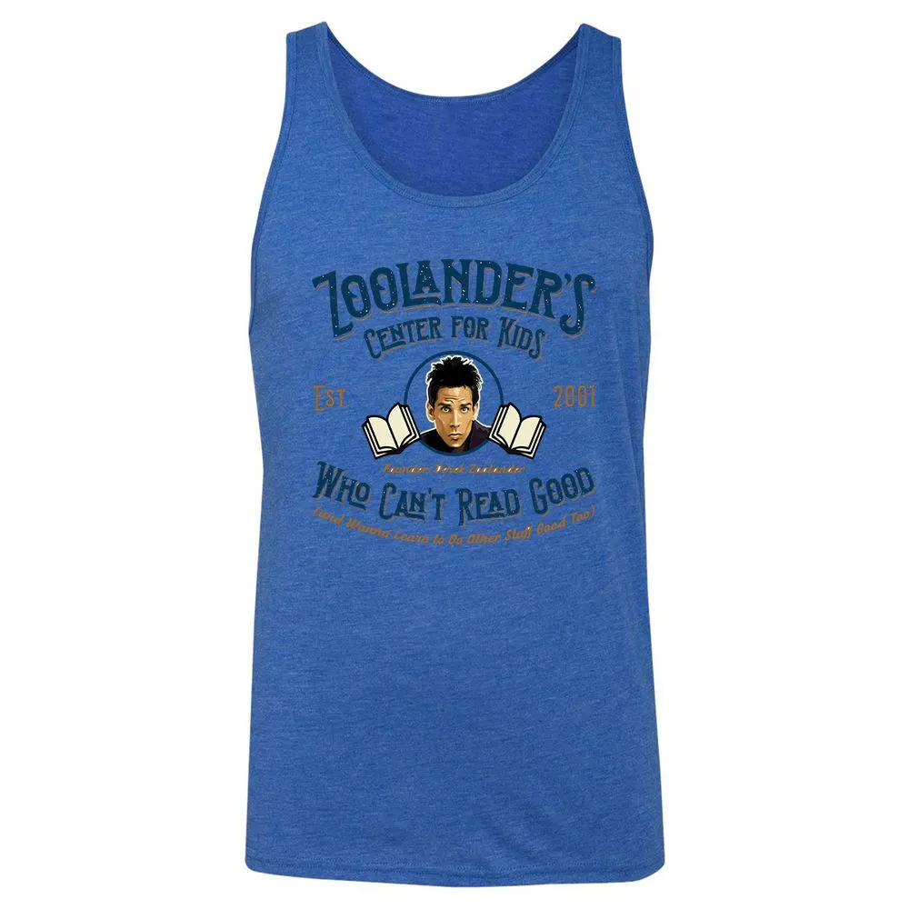 Unisex Jersey Tank - L21ZZRA6 - True Royal Triblend - 12