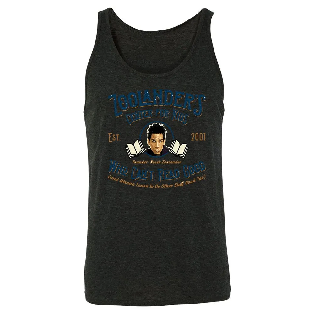 Unisex Jersey Tank - L21ZZRA6 - Charcoal Black Triblend - 5