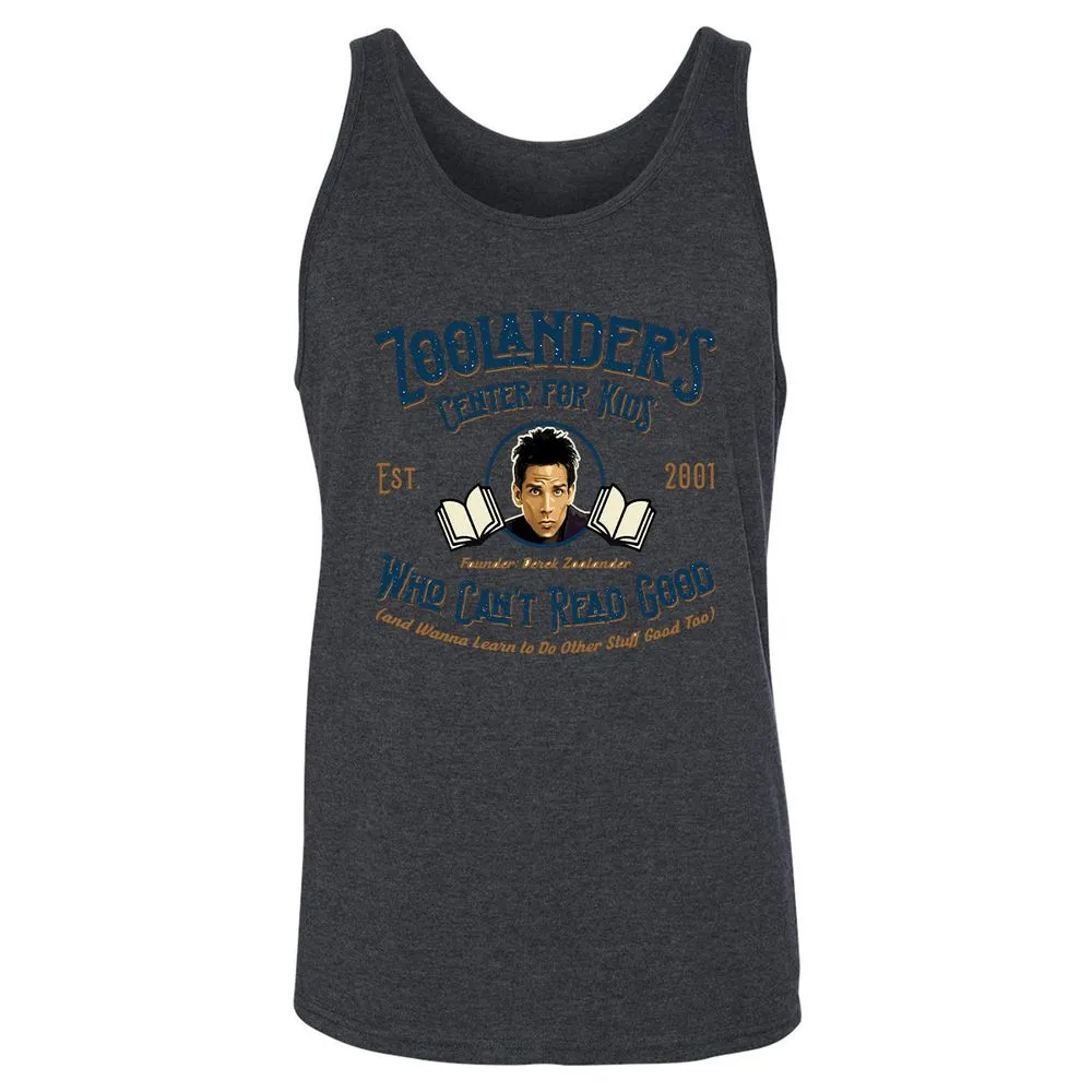 Unisex Jersey Tank - L21ZZRA6 - Dark Grey Heather - 6