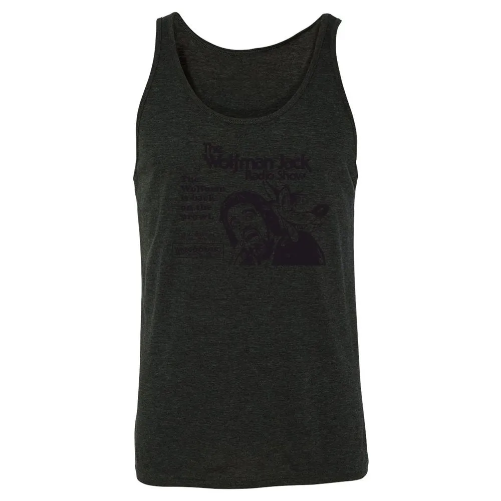 Unisex Jersey Tank - F7VKLCAB - Charcoal Black Triblend - 5