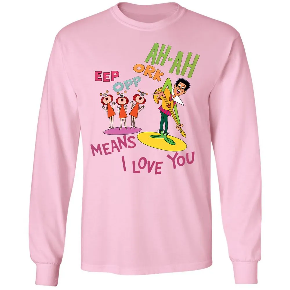 Long Sleeve T-Shirt - 7WQA9DF1 - Light Pink - 3
