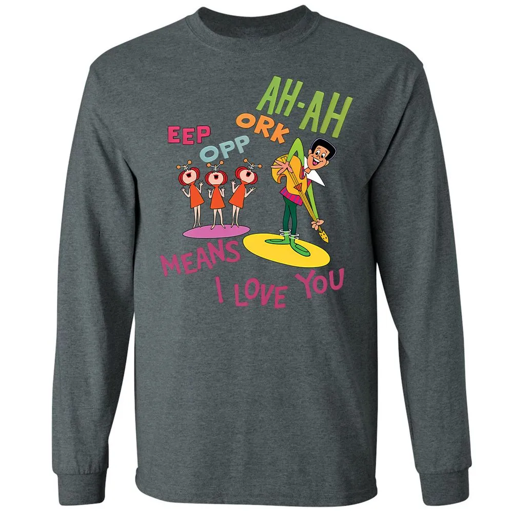 Long Sleeve T-Shirt - 7WQA9DF1 - Dark Heather - 15