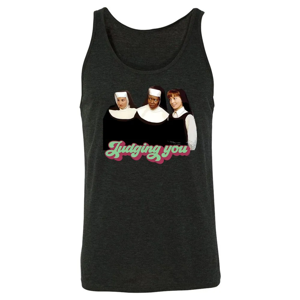 Unisex Jersey Tank - 84J6PTHZ - Charcoal Black Triblend - 5