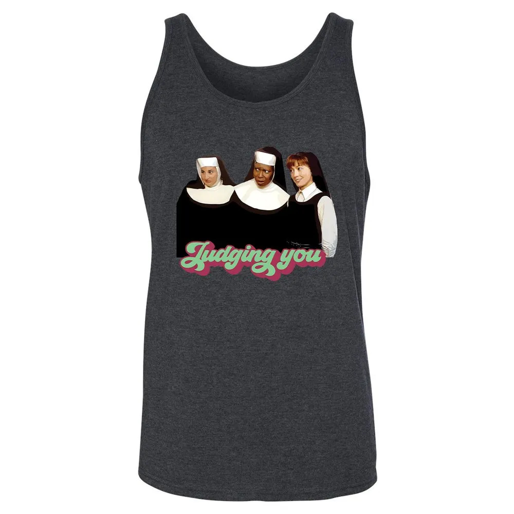 Unisex Jersey Tank - 84J6PTHZ - Dark Grey Heather - 6