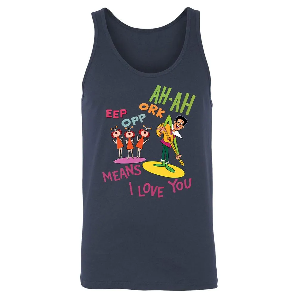 Unisex Jersey Tank - H8ETVMJU - Navy - 8