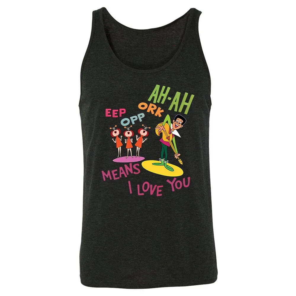 Unisex Jersey Tank - H8ETVMJU - Charcoal Black Triblend - 5
