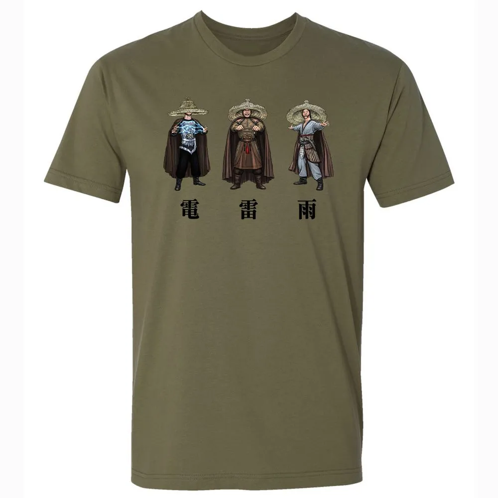 Premium Unisex T-Shirt - GHG7P5QF - Military Green - 5