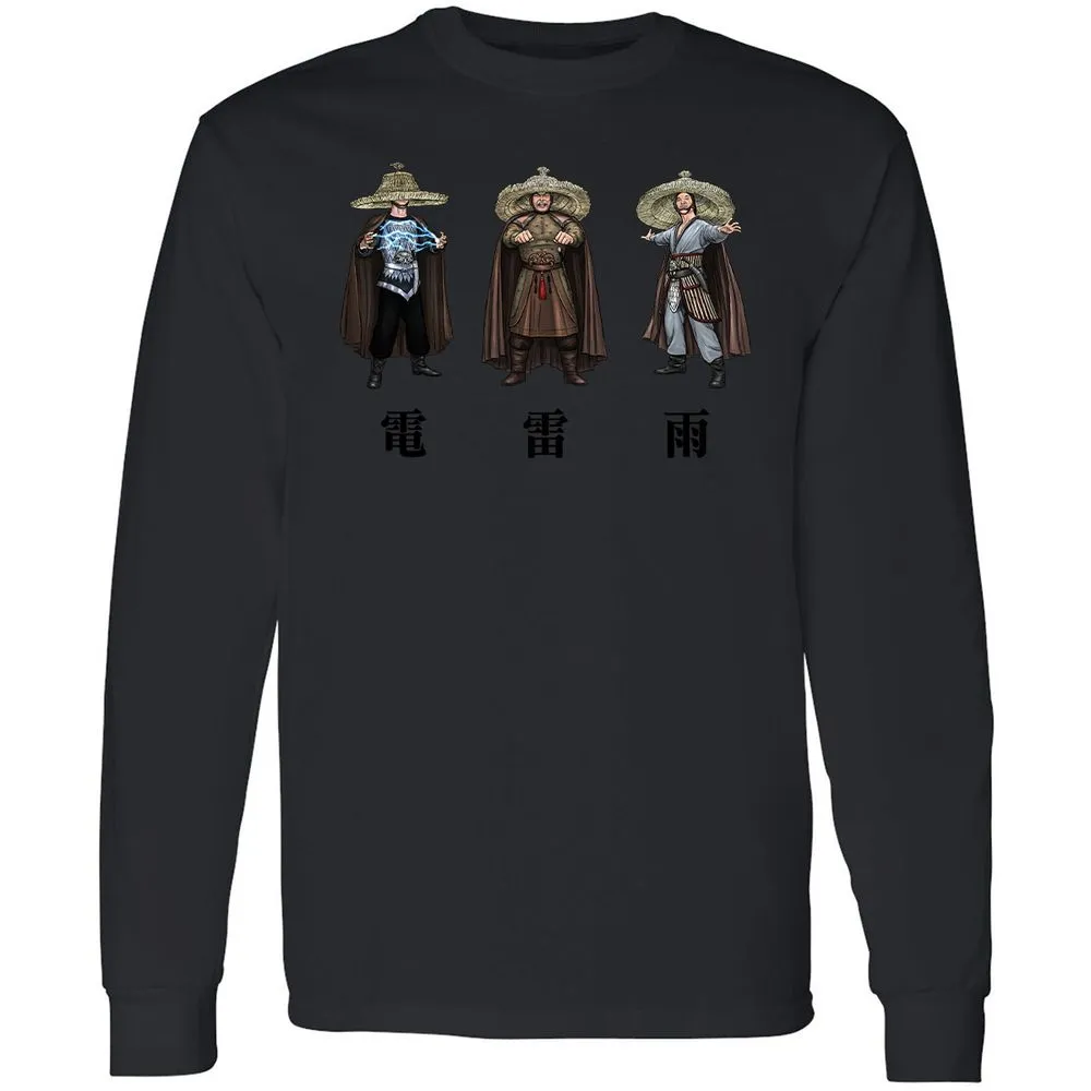Long Sleeve T-Shirt - L8UP13FV - Black - 16