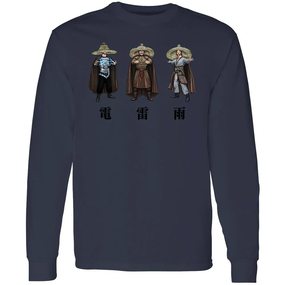 Long Sleeve T-Shirt - L8UP13FV - Navy - 12