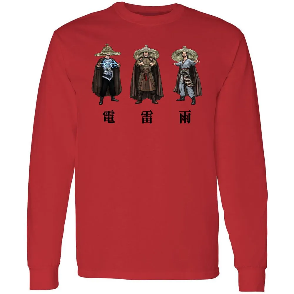 Long Sleeve T-Shirt - L8UP13FV - Red - 14