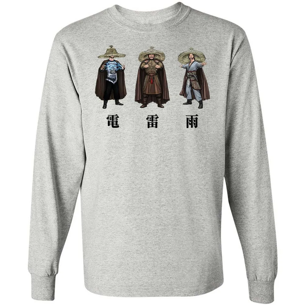 Long Sleeve T-Shirt - L8UP13FV - Ash - 5