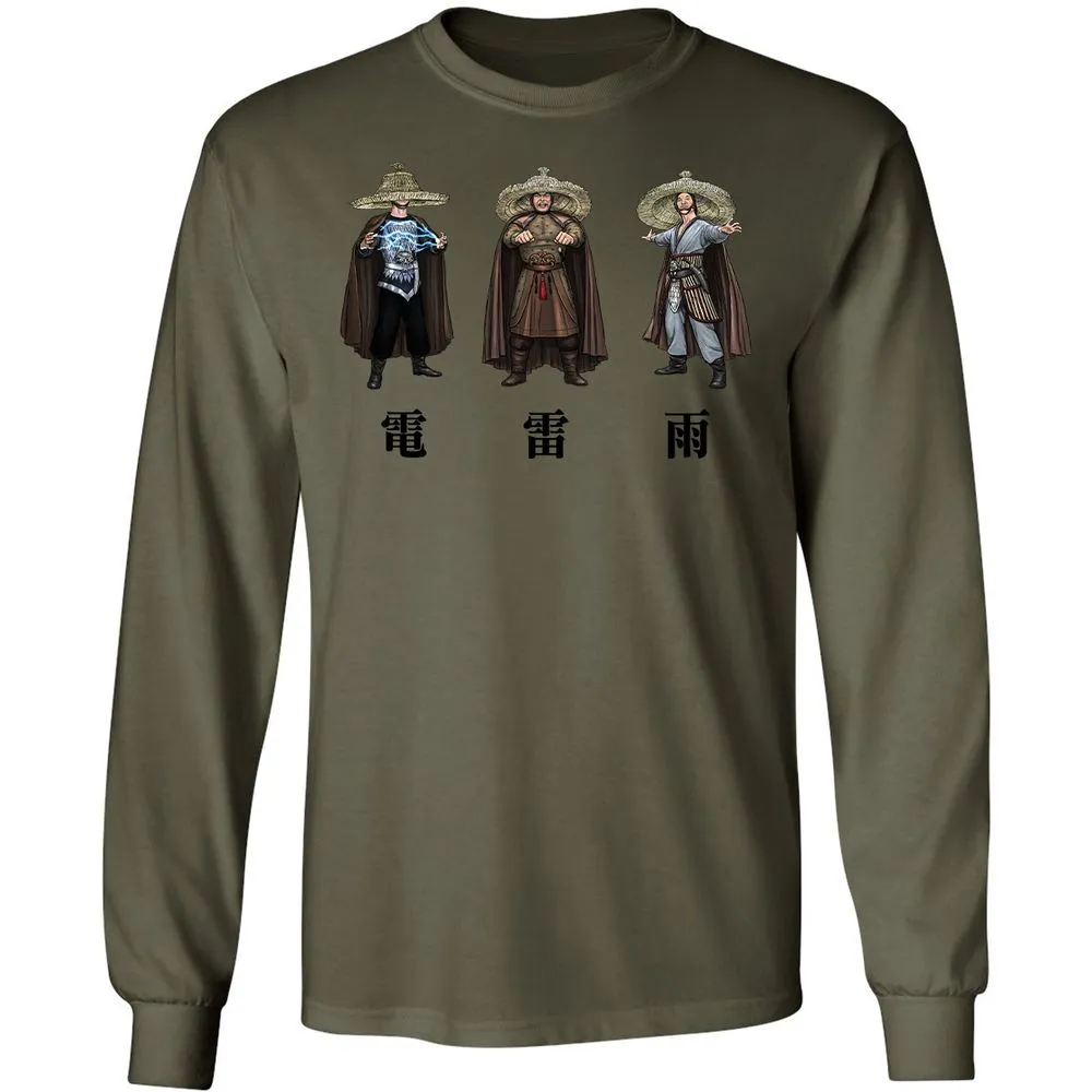 Long Sleeve T-Shirt - L8UP13FV - Military Green - 7