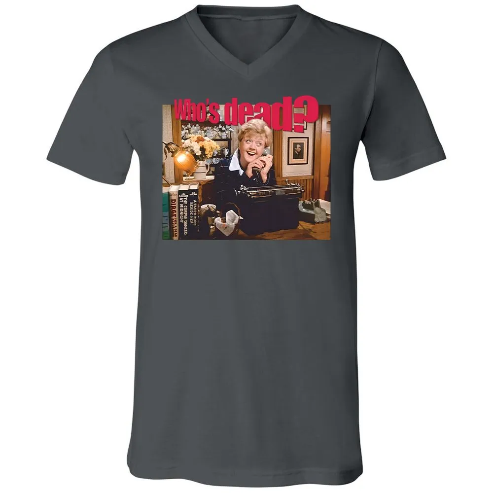 Unisex V-Neck T-Shirt - UB5ENW4S - Asphalt - 12