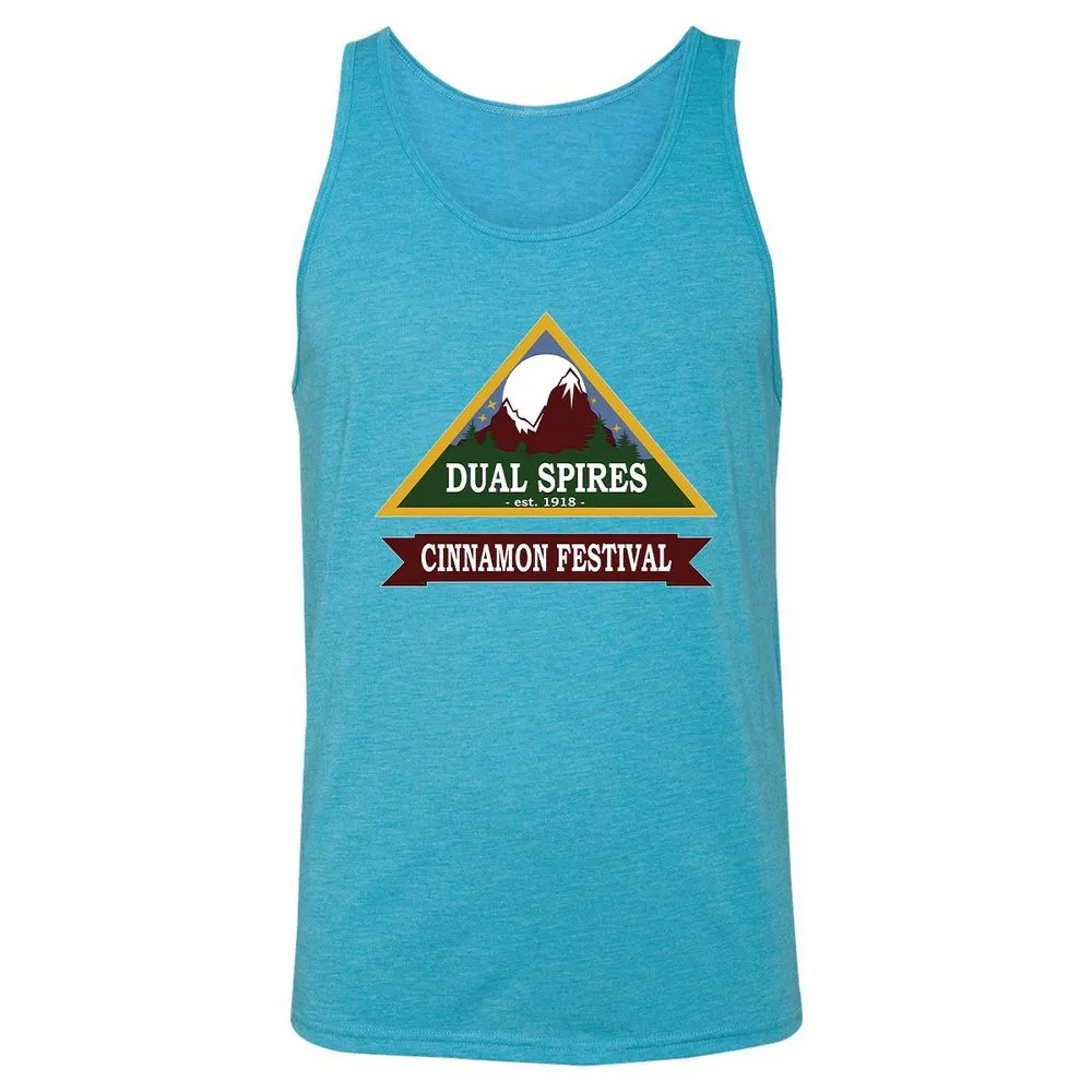 Unisex Jersey Tank - 2KPYYPUL - Aqua Triblend - 3