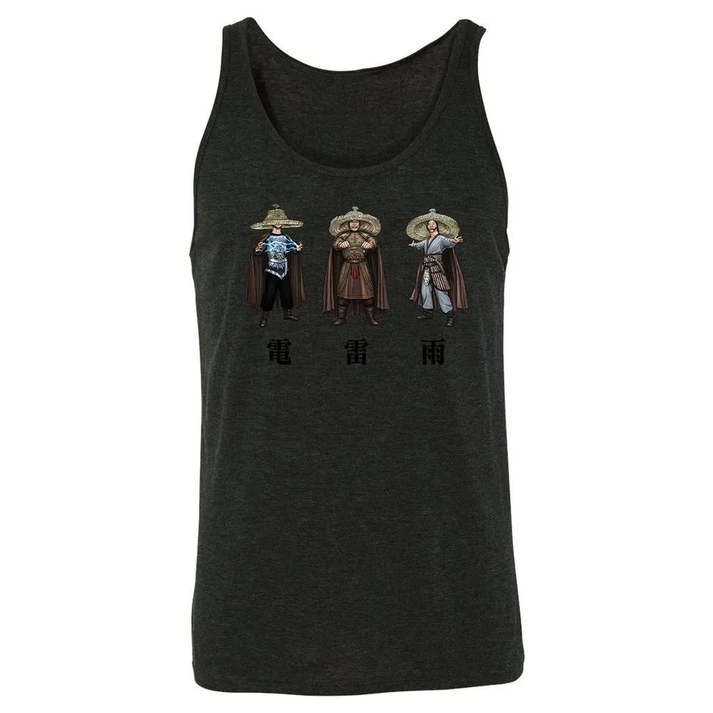Unisex Jersey Tank - YXDJ5E5M - Charcoal Black Triblend - 5