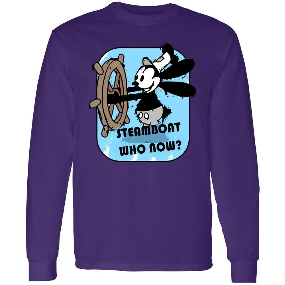Long Sleeve T-Shirt - HDWKAMFA - Purple - 13